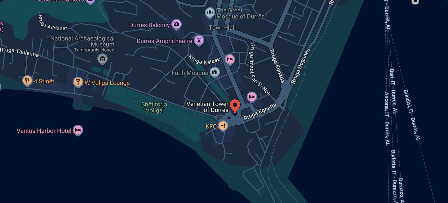 Haunted Durrës Ghost Tour – 8:00 pm till 10:00 pm  (Ages 10+)